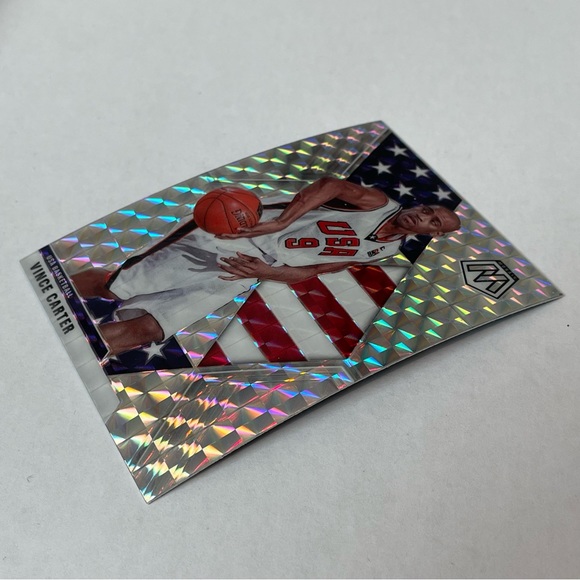 2019-20 VINCE CARTER MOSAIC USA Silver Prizm Basketball Card #258 - Picture 2 of 4